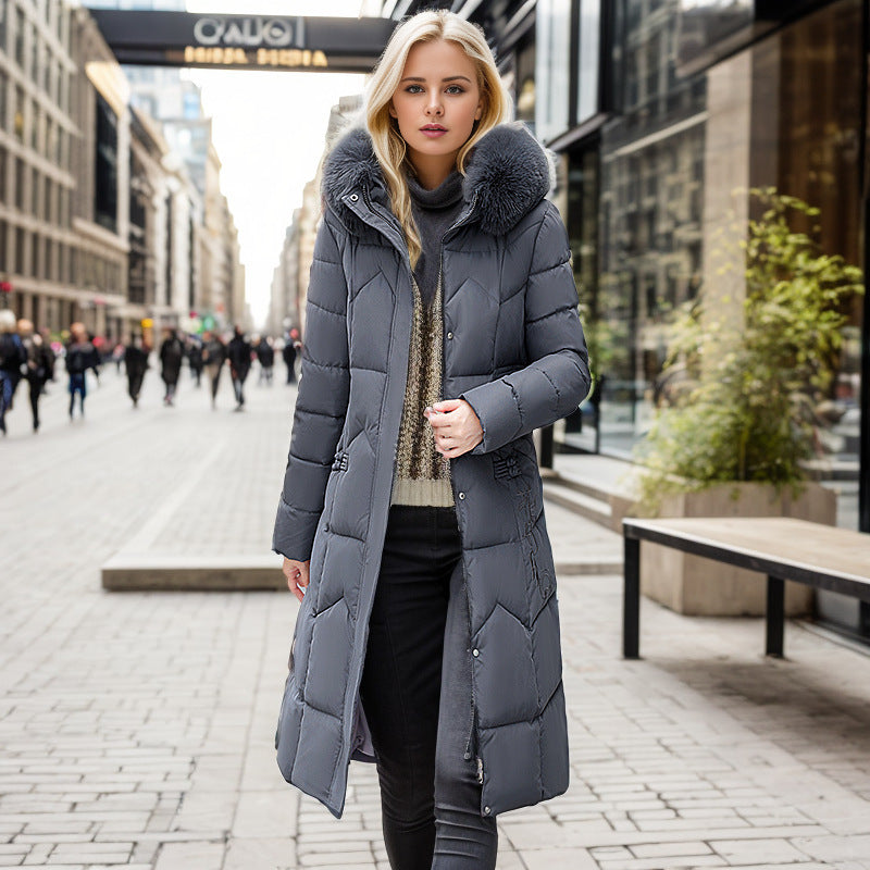 Fayette — Manteau long d’hiver coupe slim