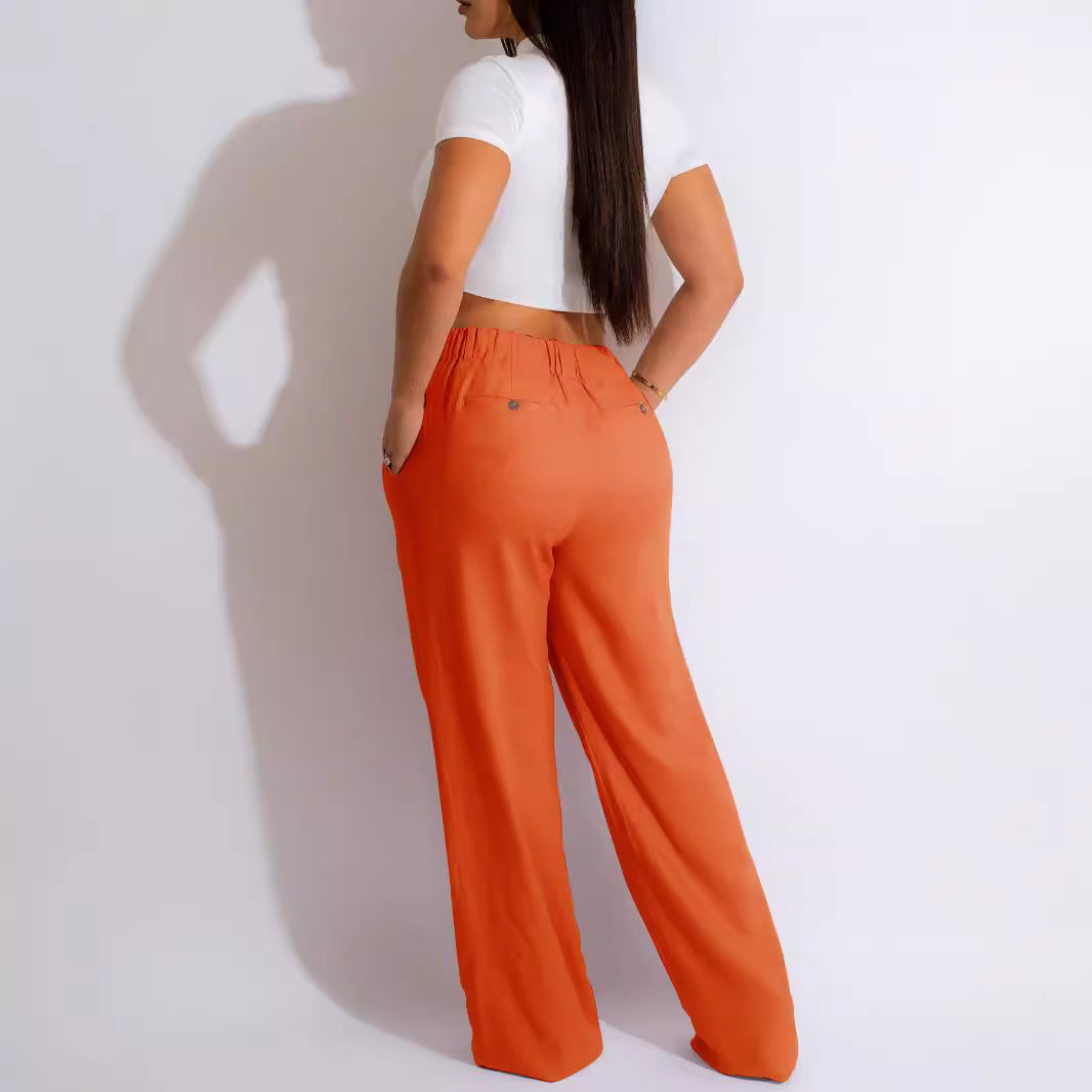 Amara™ – Pantalon Droit Femme Chic & Confort