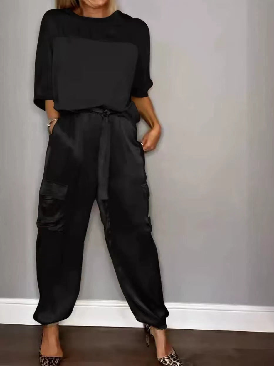 Komazila I Satin Ensemble lounge deux pièces