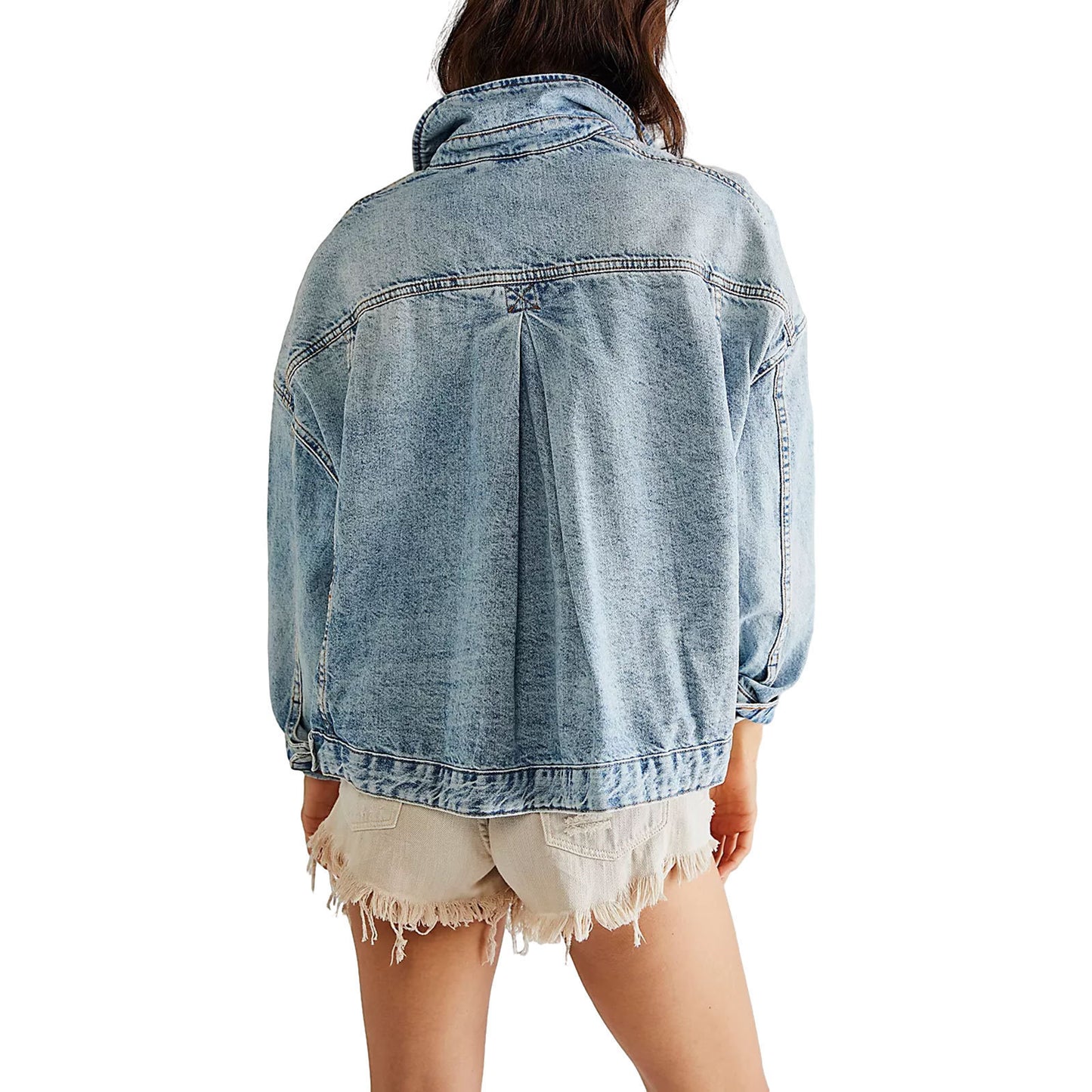 Veste en Jean Ample Femme