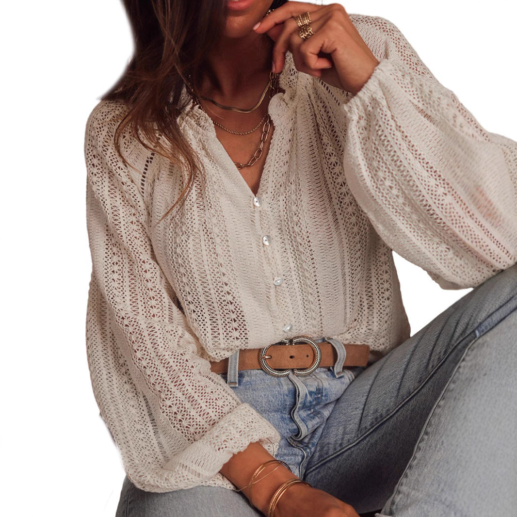 Tunique Romantique en Crochet – Douceur et Féminité