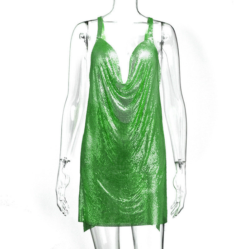 Robe Fendue à Sequins – Sexy, Brillante & Inoubliable