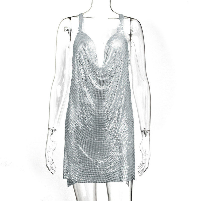 Robe Fendue à Sequins – Sexy, Brillante & Inoubliable