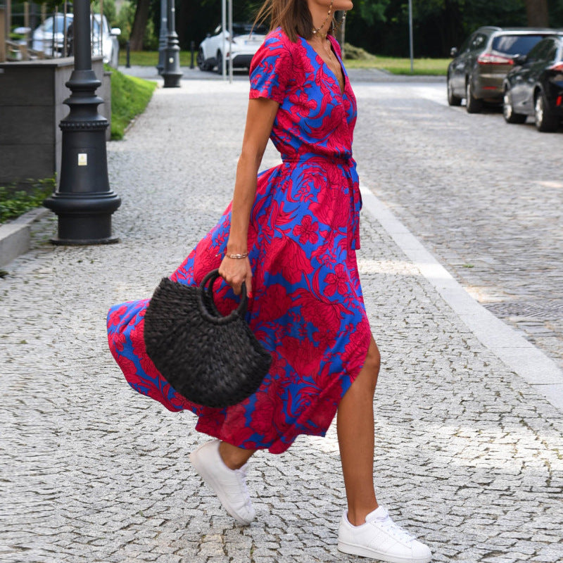 Robe Fluide Imprimée
