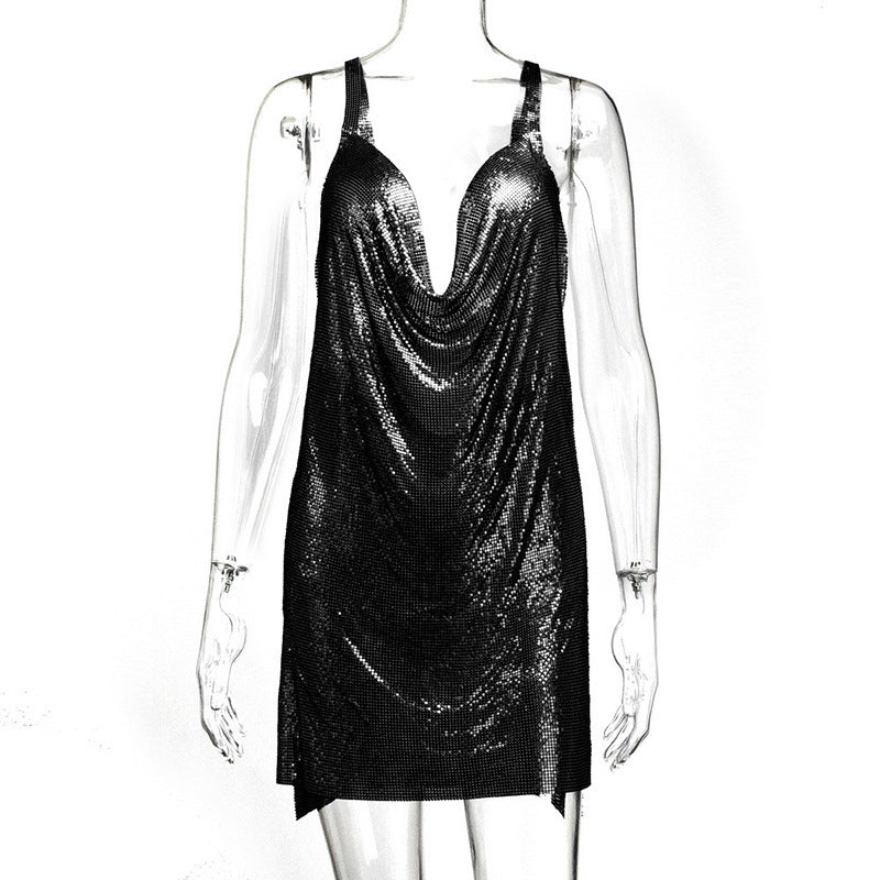 Robe Fendue à Sequins – Sexy, Brillante & Inoubliable