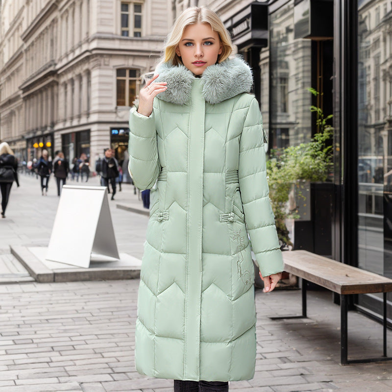 Fayette — Manteau long d’hiver coupe slim