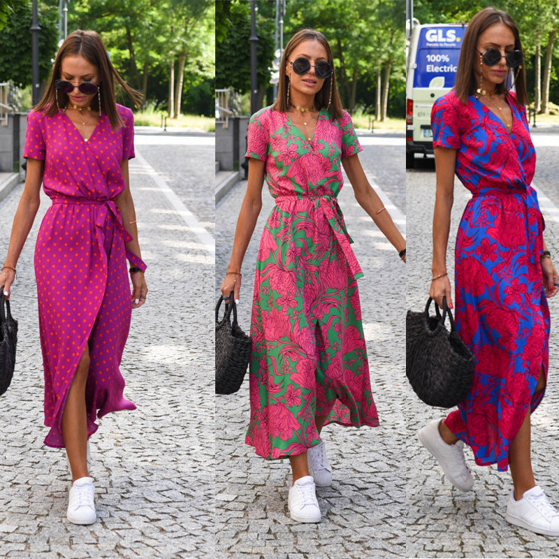 Robe Fluide Imprimée