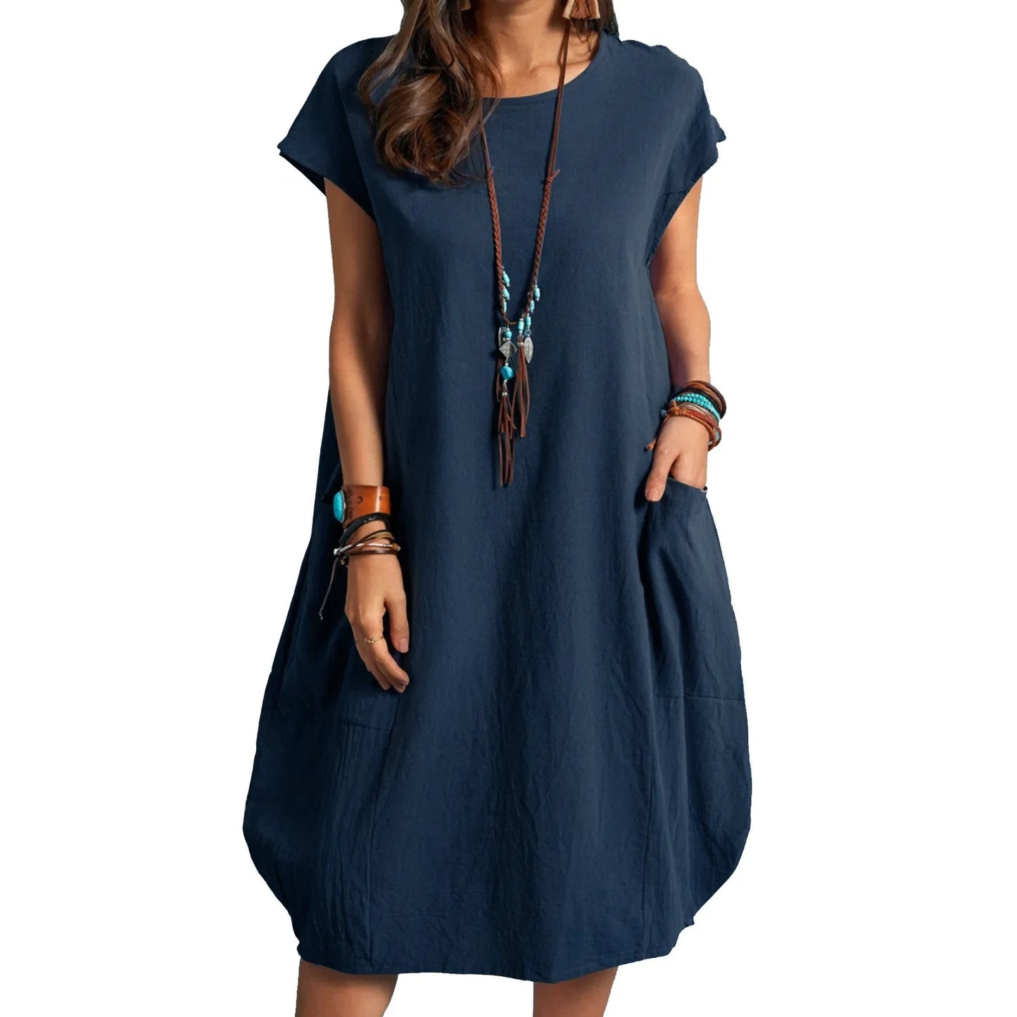 Robe Bohème Rétro – Élégance & Confort pour l'Été