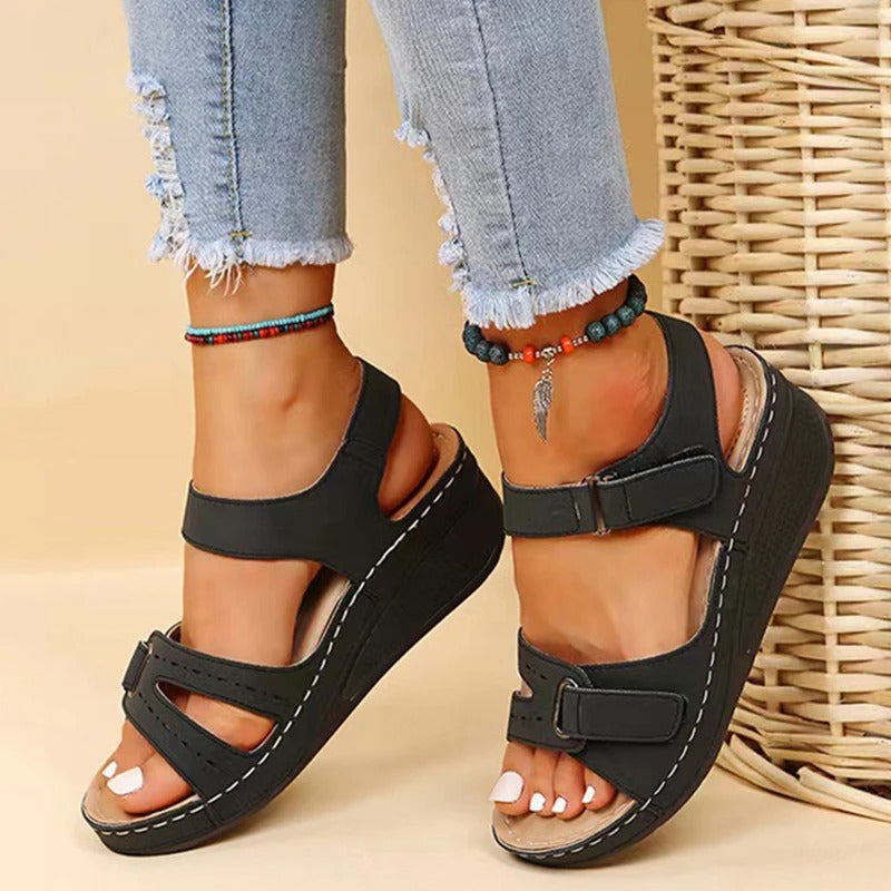 Sandales Compensées Ultra Confort