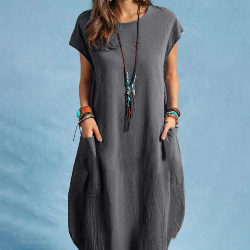 Robe Bohème Rétro – Élégance & Confort pour l'Été