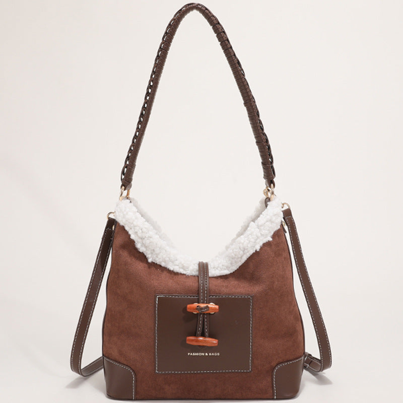 Komazila | Sac fourre-tout luxueux en sherpa