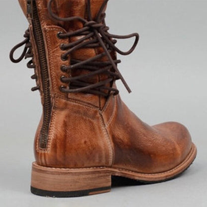 Liora™ – Bottes Élégantes en Cuir