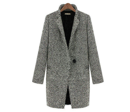 Olive | Manteau long en laine