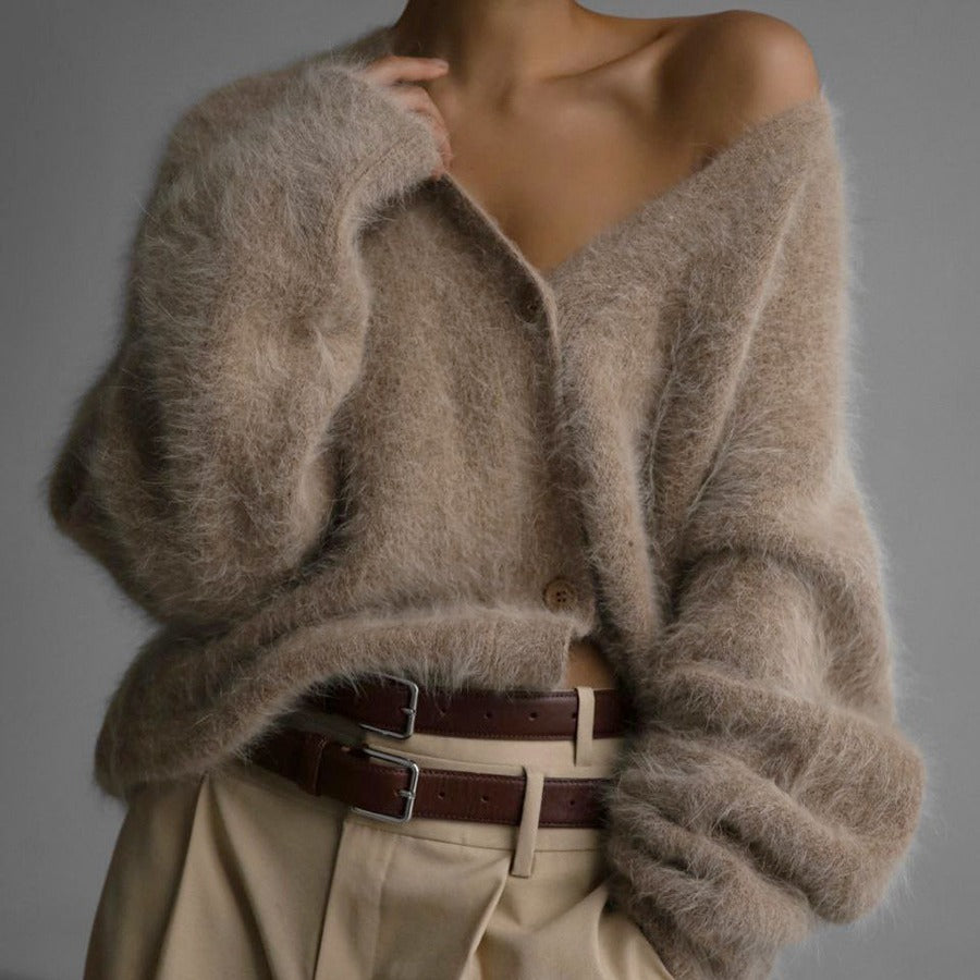 Cardigan Doux Élégance™ – Le Gilet Chic