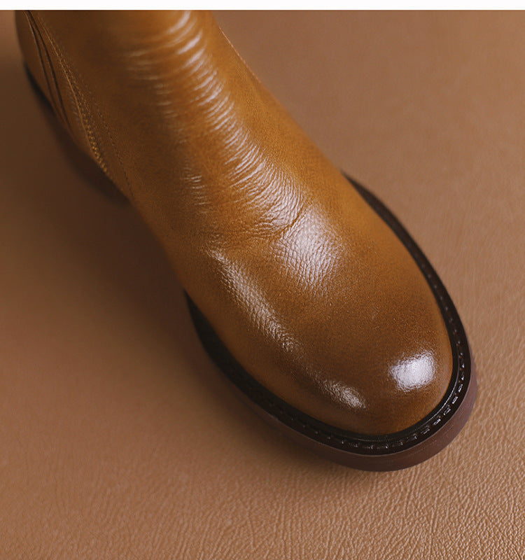 Amara™ – Bottines Élégantes en Cuir