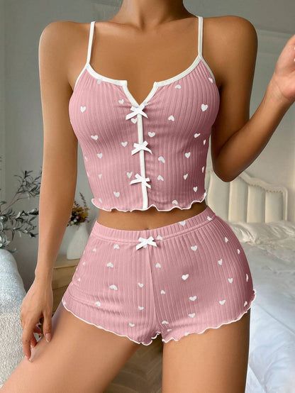 Pyjama Tendance – Charme et petits cœurs