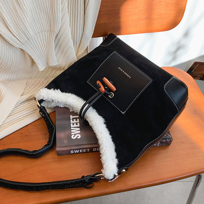 Komazila | Sac fourre-tout luxueux en sherpa