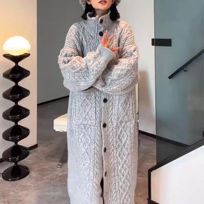 Alpaca Chic - manteau en laine d'alpaga, cardigan long confortable