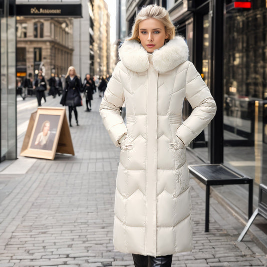 Fayette — Manteau long d’hiver coupe slim