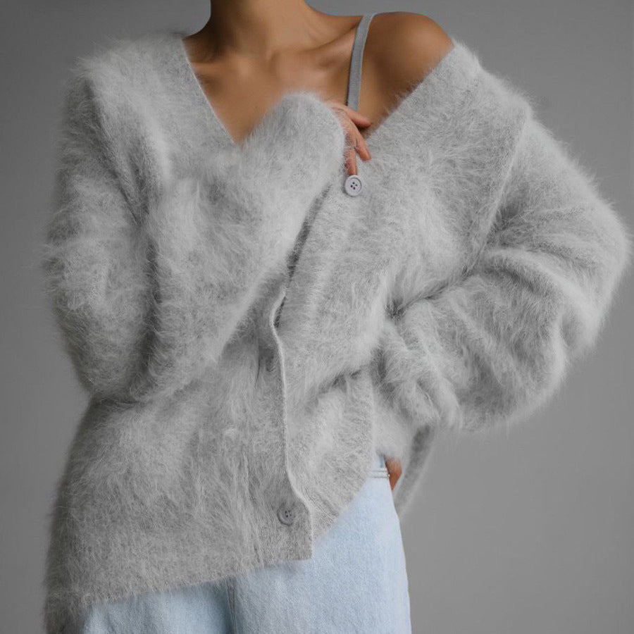Cardigan Doux Élégance™ – Le Gilet Chic