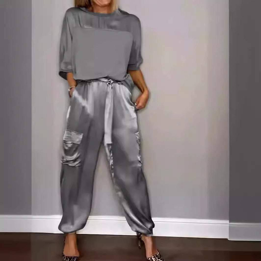 Komazila I Satin Ensemble lounge deux pièces