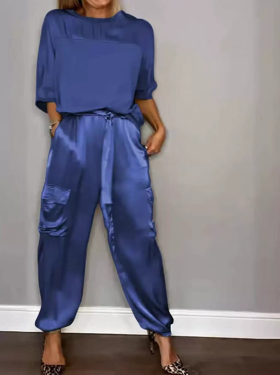 Komazila I Satin Ensemble lounge deux pièces