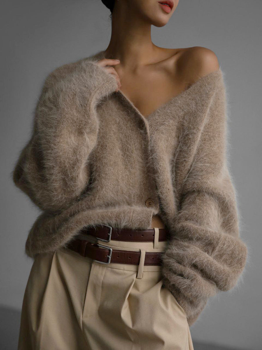 Cardigan Doux Élégance™ – Le Gilet Chic