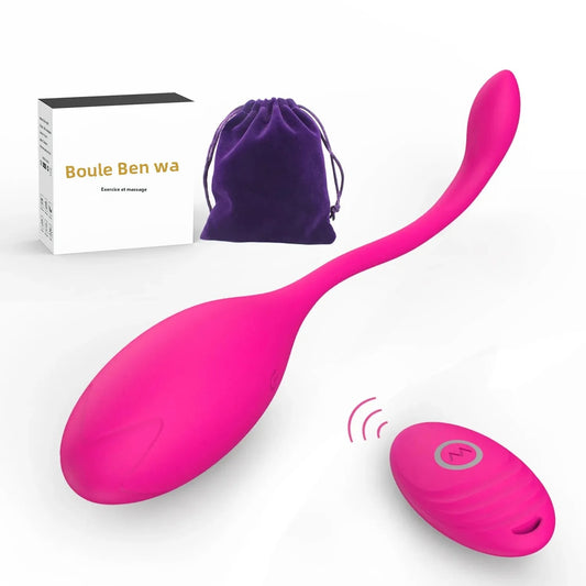 Vibro-Perles 10 Modes – Stimulateur Féminin Silicone