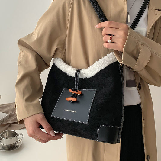 Komazila | Sac fourre-tout luxueux en sherpa