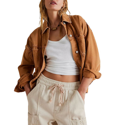 Veste en Jean Ample Femme