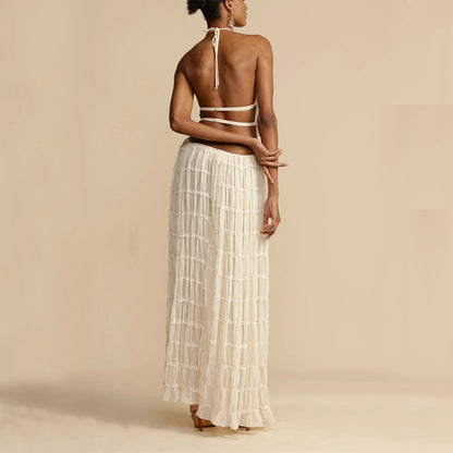Ensemble Bohème Dos Nu – 2 Pièces Fluides