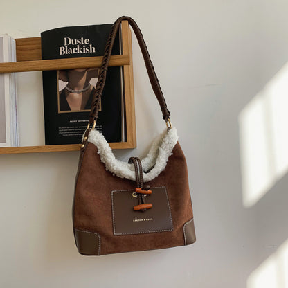 Komazila | Sac fourre-tout luxueux en sherpa