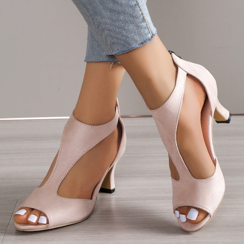 Heidrun | Sandales élégantes et confortables à talon