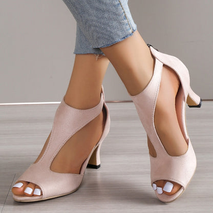 Heidrun | Sandales élégantes et confortables à talon