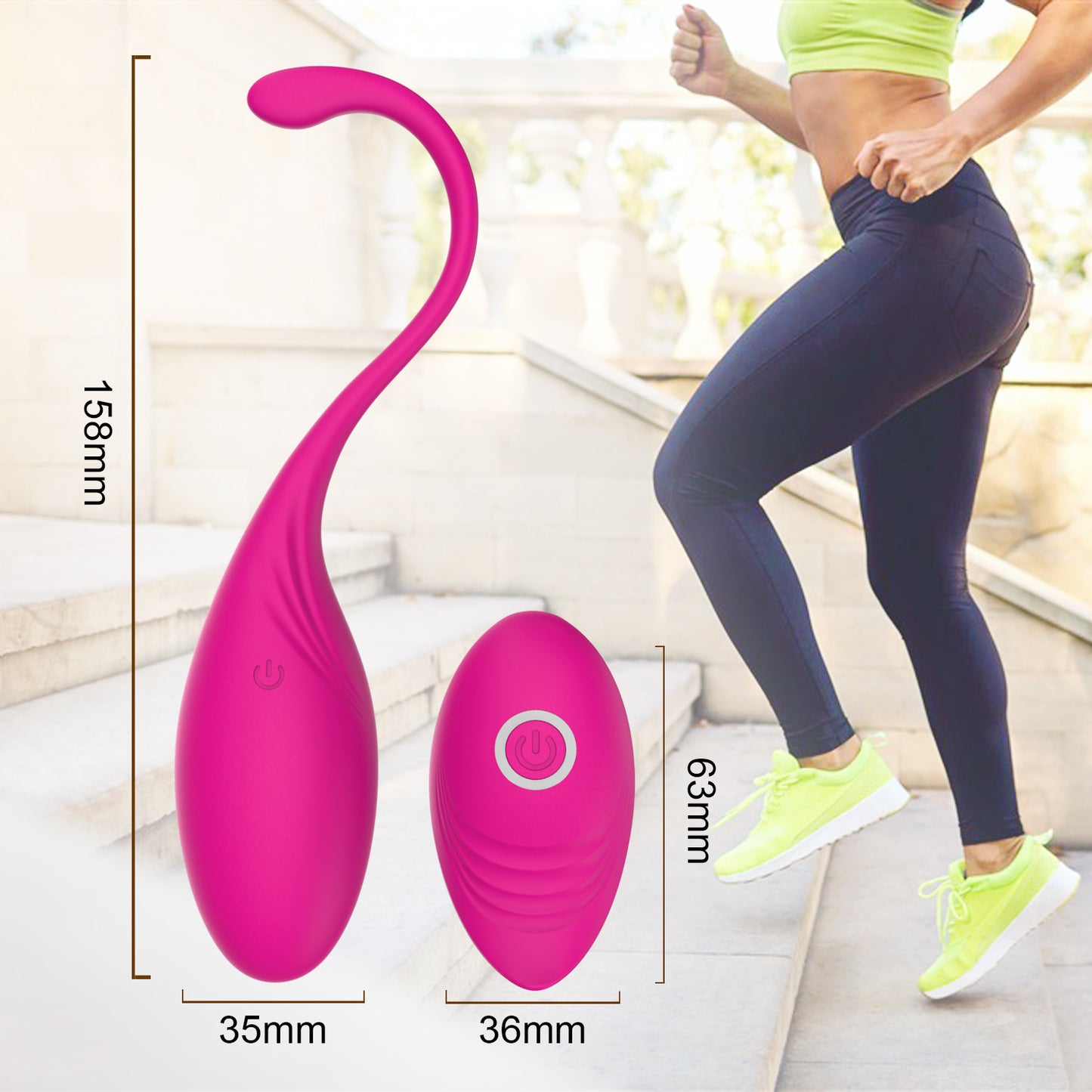 Vibro-Perles 10 Modes – Stimulateur Féminin Silicone