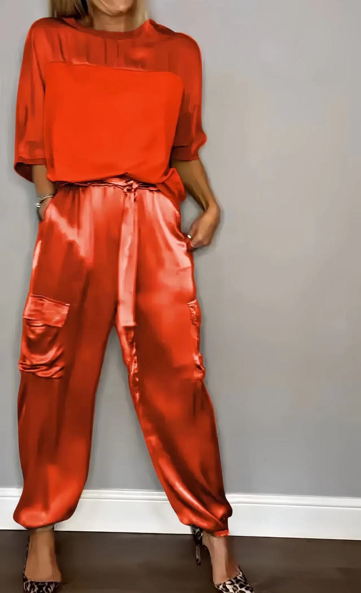 Komazila I Satin Ensemble lounge deux pièces