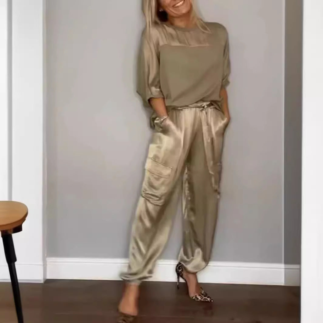 Komazila I Satin Ensemble lounge deux pièces
