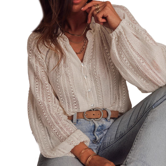 Tunique Romantique en Crochet – Douceur et Féminité