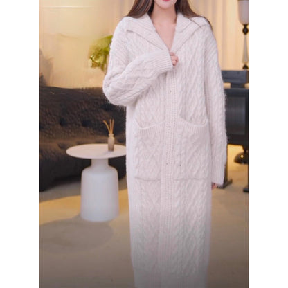 Alpaca Chic - manteau en laine d'alpaga, cardigan long confortable