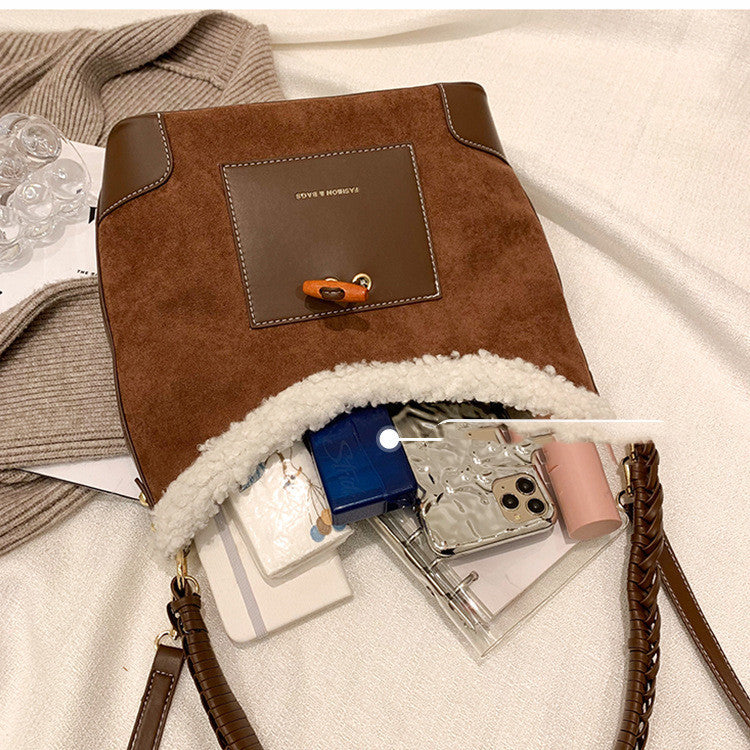Komazila | Sac fourre-tout luxueux en sherpa