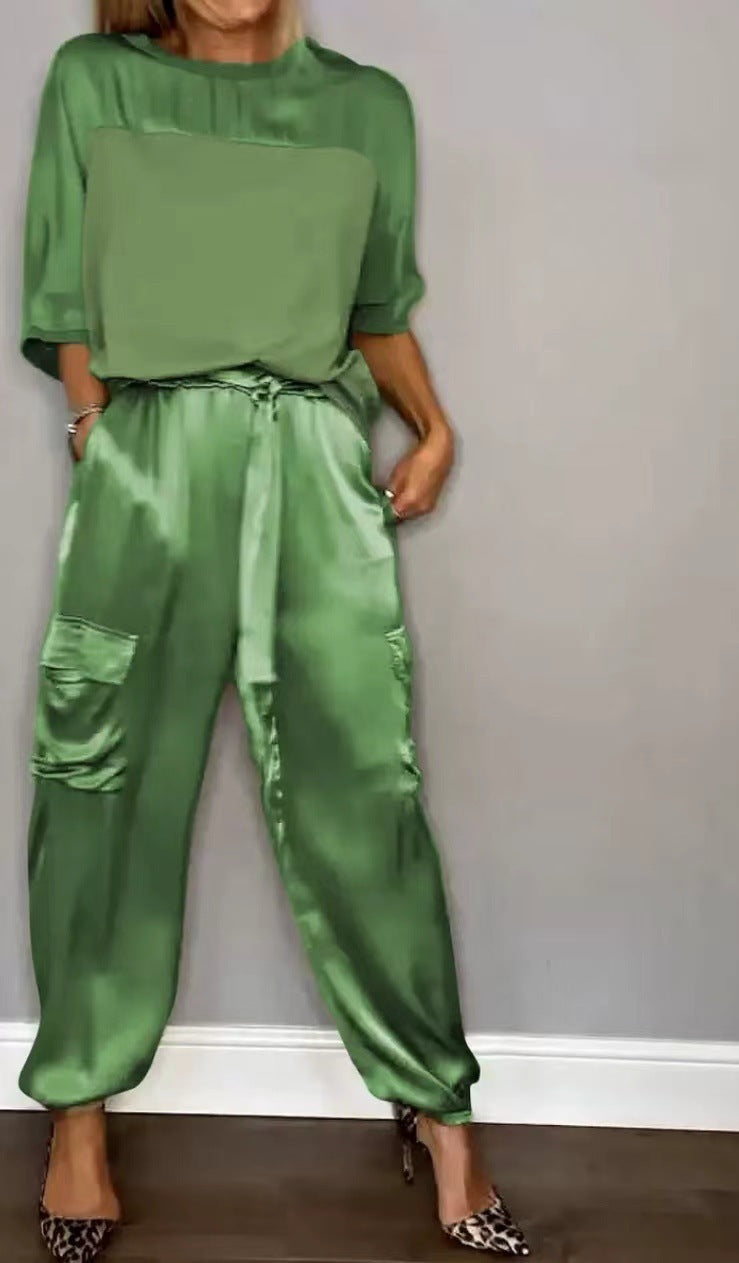 Komazila I Satin Ensemble lounge deux pièces