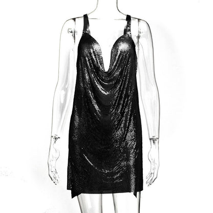 Robe Fendue à Sequins – Sexy, Brillante & Inoubliable