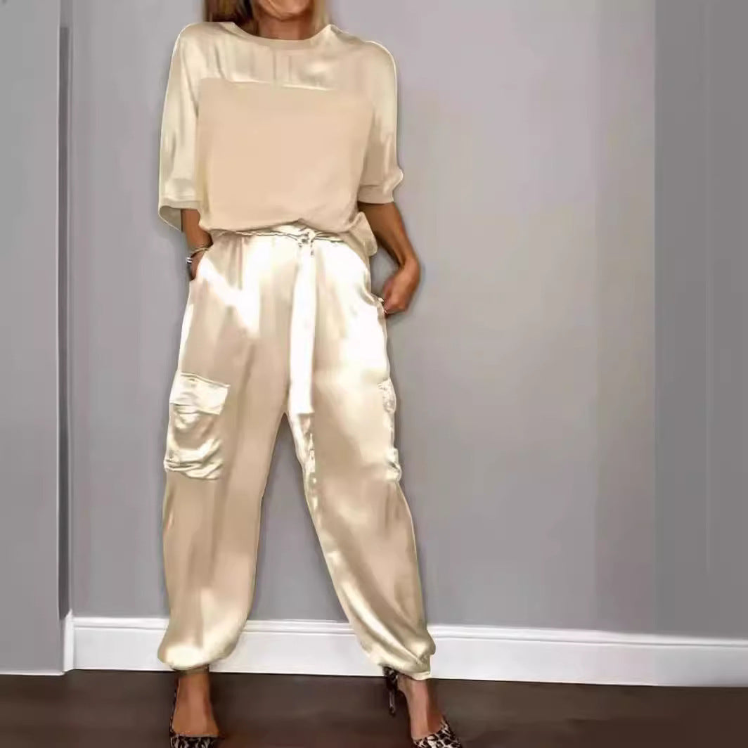 Komazila I Satin Ensemble lounge deux pièces