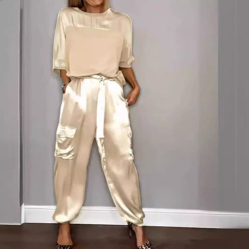 Komazila I Satin Ensemble lounge deux pièces