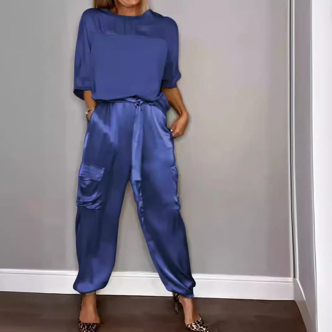 Komazila I Satin Ensemble lounge deux pièces