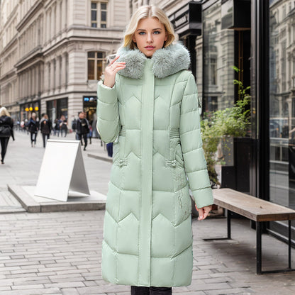 Fayette — Manteau long d’hiver coupe slim