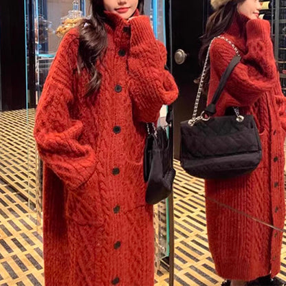 Alpaca Chic - manteau en laine d'alpaga, cardigan long confortable
