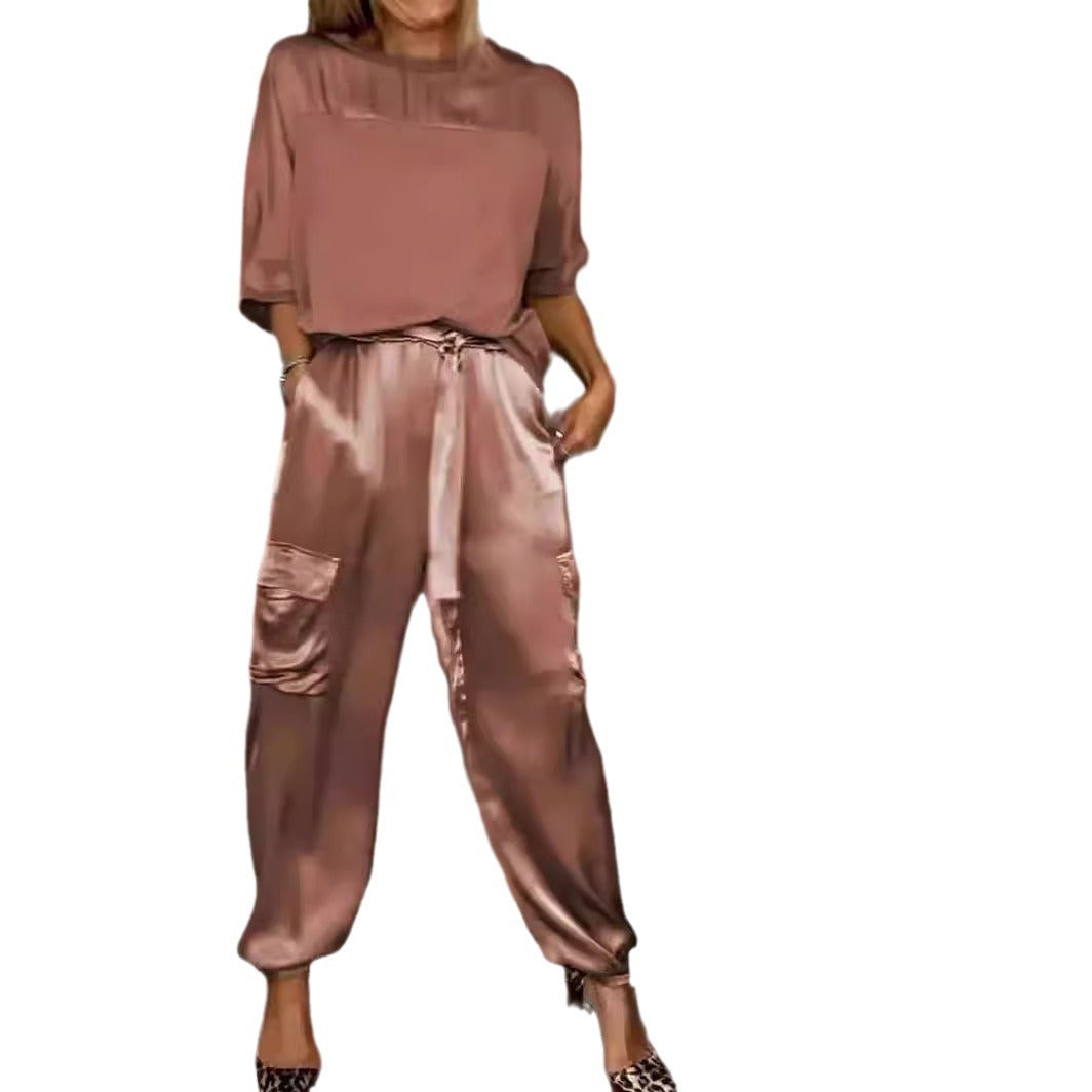 Komazila I Satin Ensemble lounge deux pièces