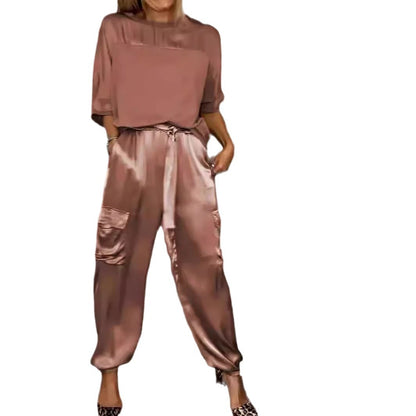 Komazila I Satin Ensemble lounge deux pièces